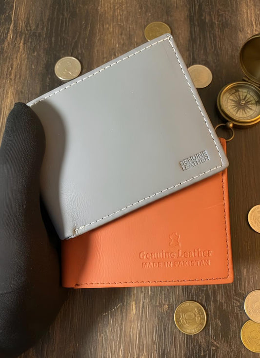 Premium Leather-Finish Men Wallet