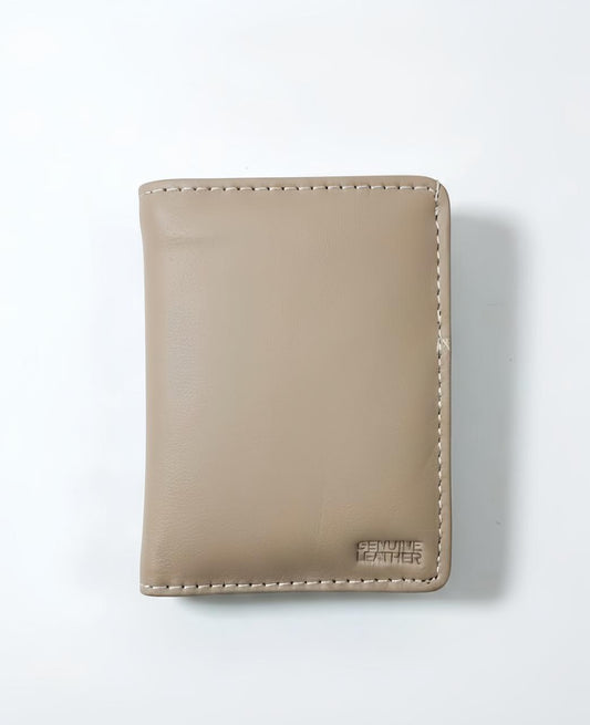 Mini Leather-Finish Wallet