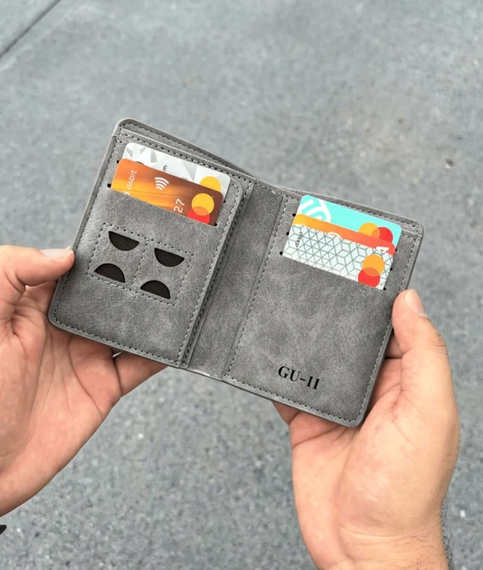 SLIM MATTE LEATHER WALLET