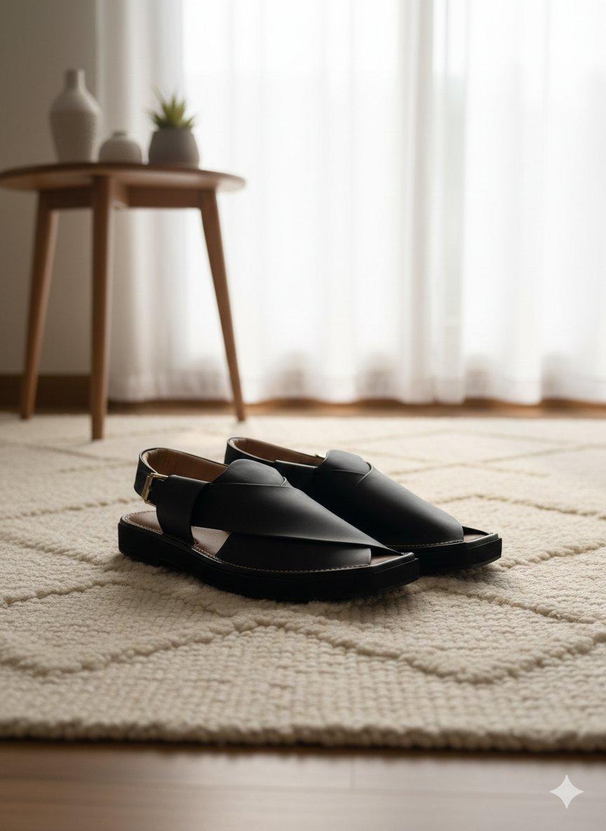 PESHAWARI KHAN CHAPPAL High-quality material for durability and style.