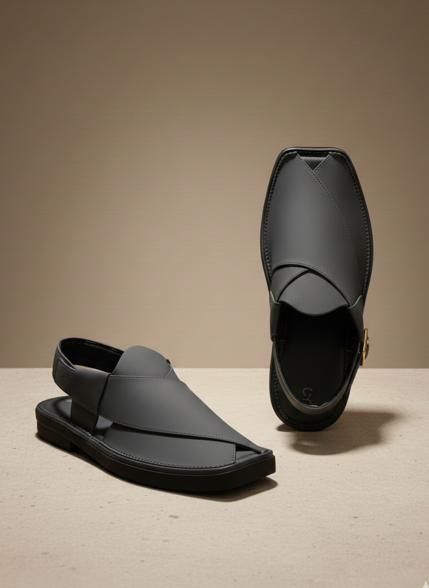 PESHAWARI CHAPPAL ( DARK GRAY )