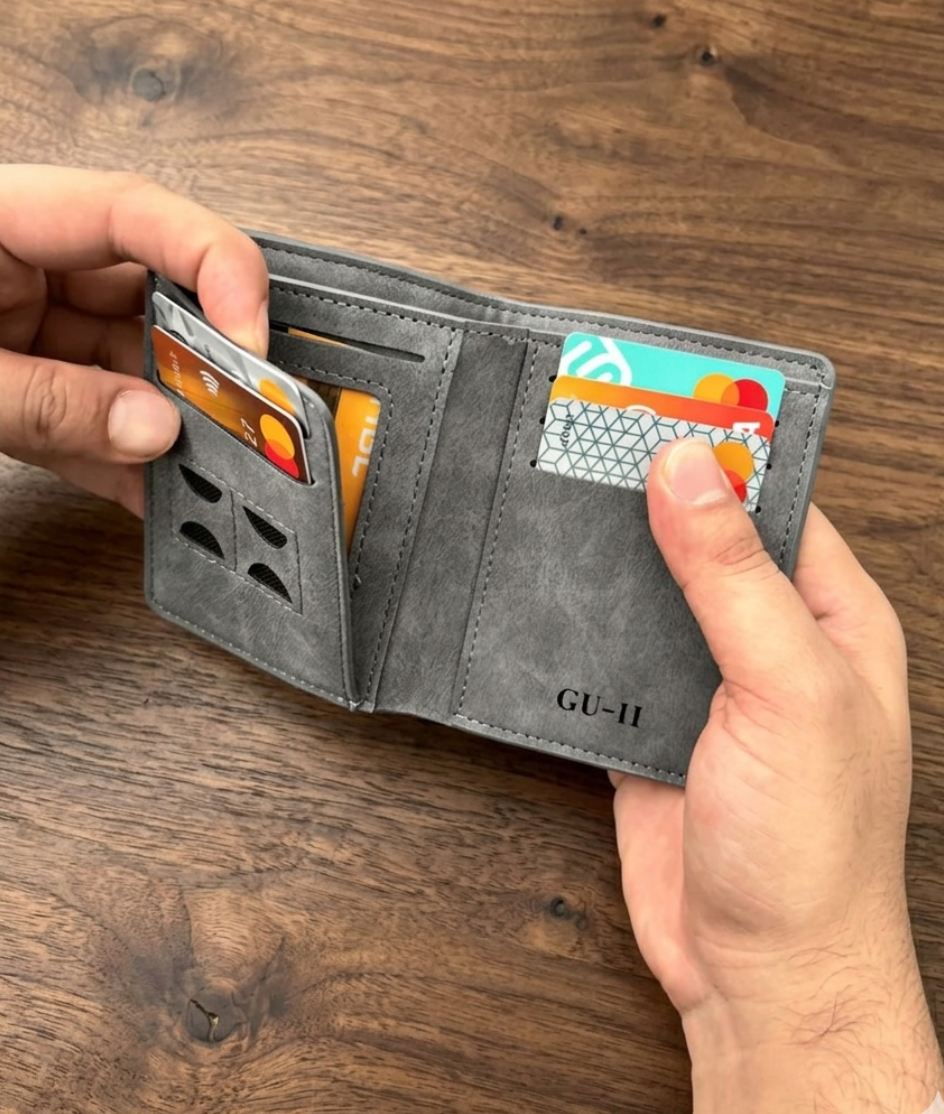 SLIM MATTE LEATHER WALLET