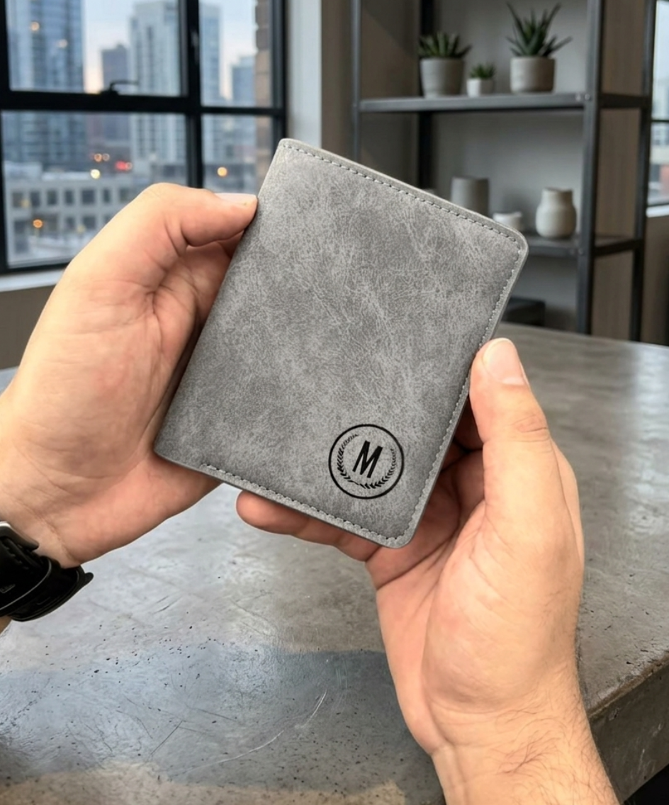 SLIM MATTE LEATHER WALLET