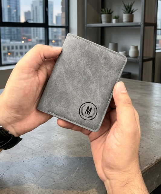 SLIM MATTE LEATHER WALLET