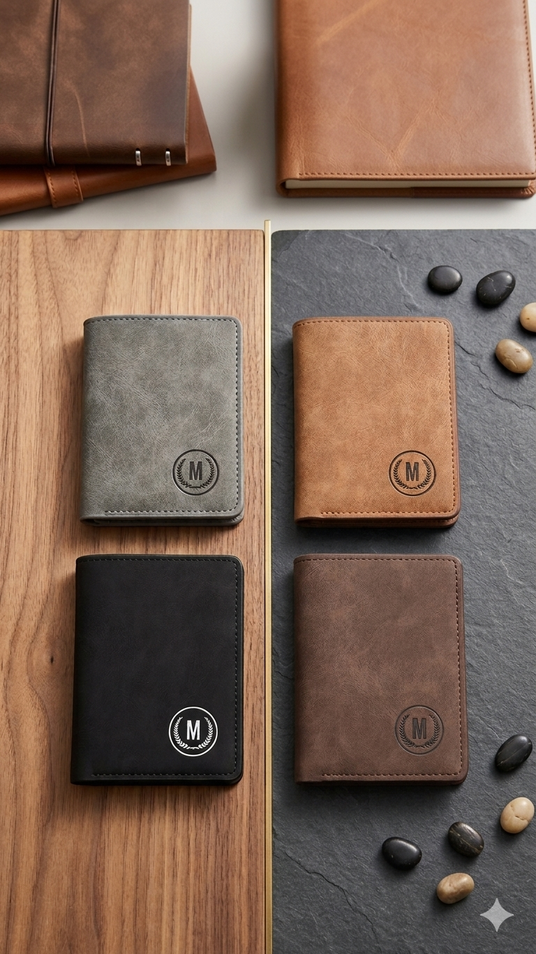 SLIM MATTE LEATHER WALLET