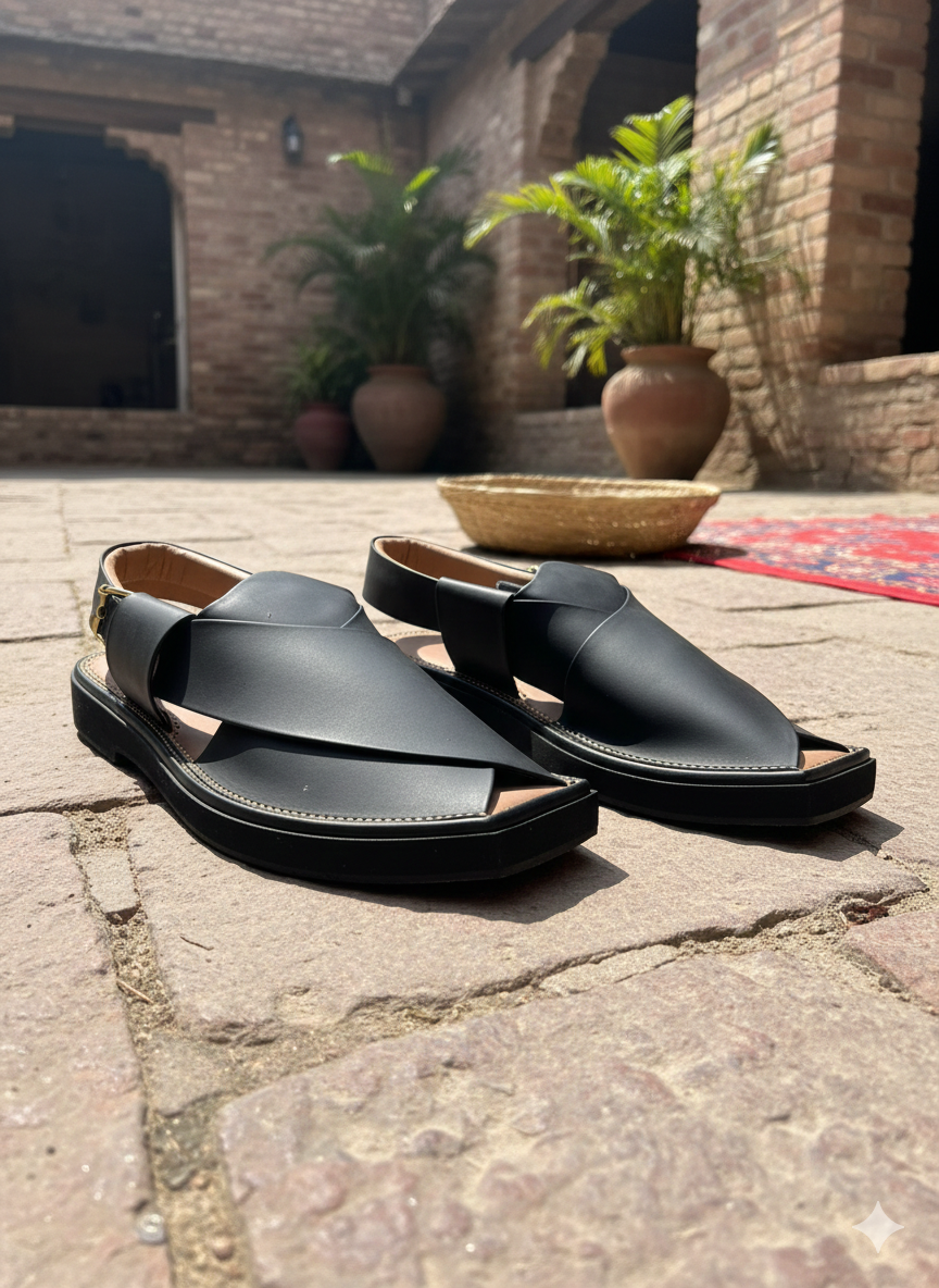 PESHAWARI KHAN CHAPPAL High-quality material for durability and style.