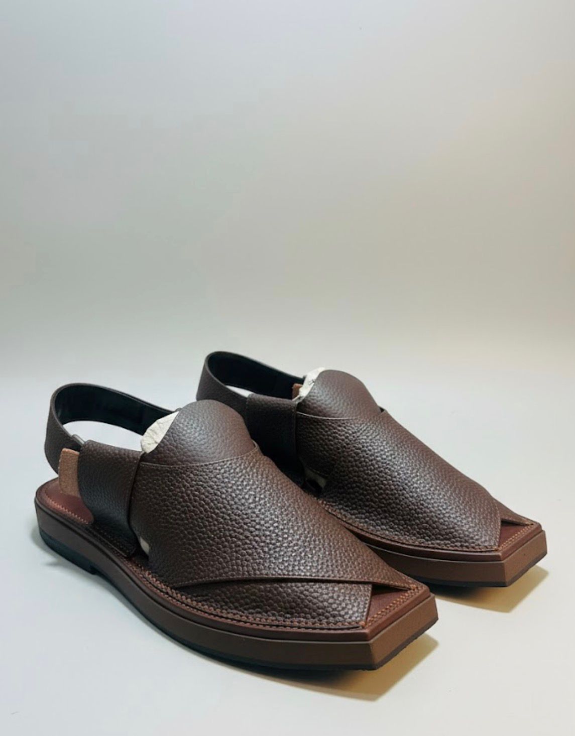 DARK BROWN PESHAWARI CHAPPAL