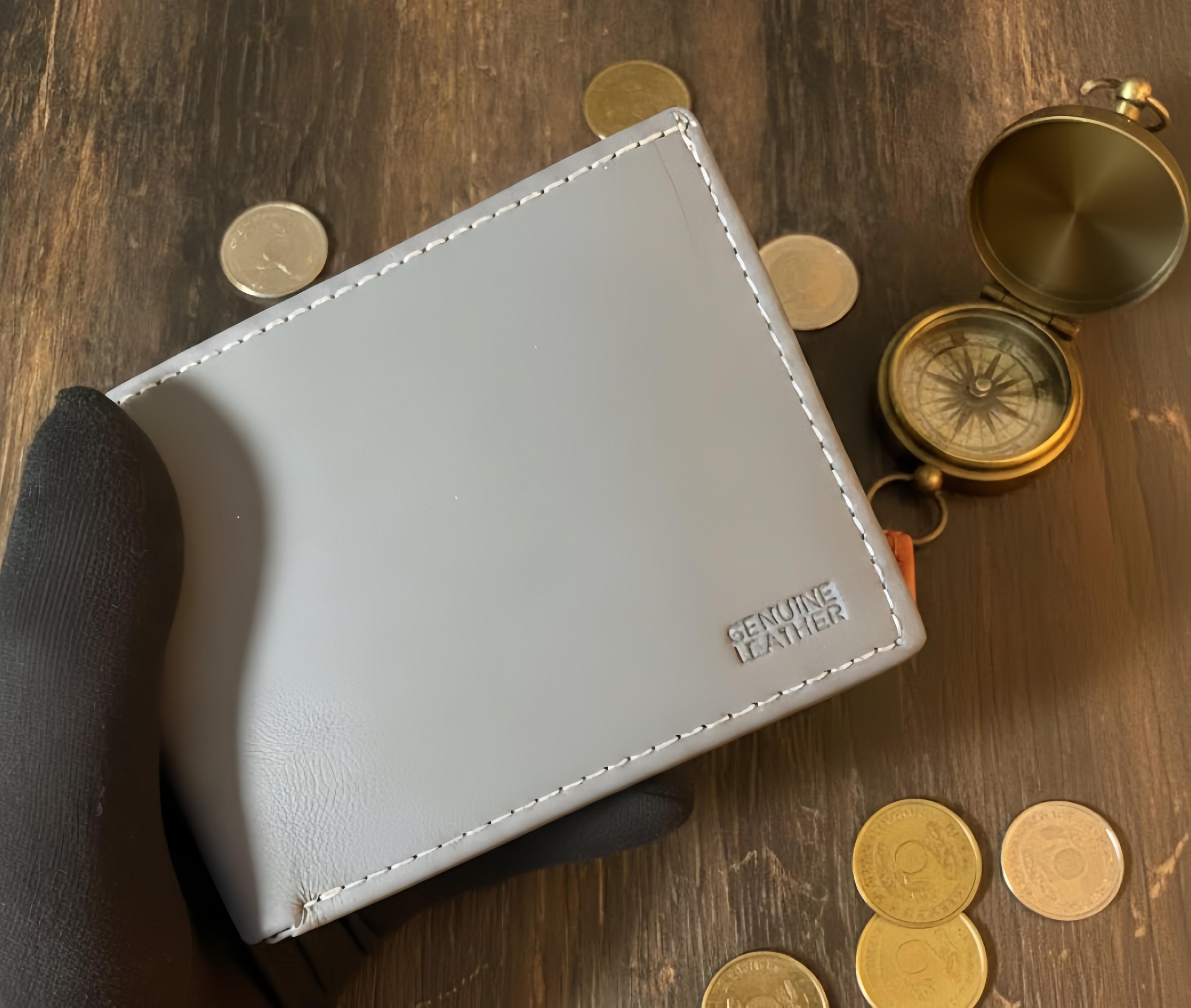 GUNUINE LEATHER MEN WALLET